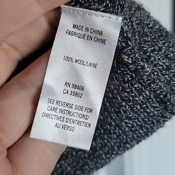 Theory Castra BB Harmony Sweater in Black Marl, L - Picture 6 of 7